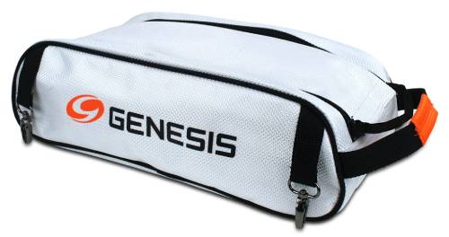 Genesis Sport Double Roller White Bowling Bag | Bowling.Com