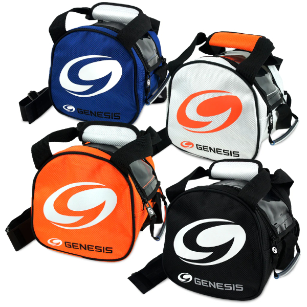Genesis Single Sport Add-On-Ball Black Bag Bowling Bag
