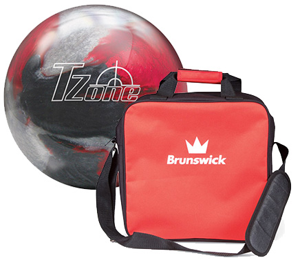 Brunswick T-Zone Ball Bag Combo (Assorted Colors)