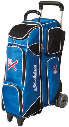 Brunswick Edge Triple Roller - Blue Bowling Bag