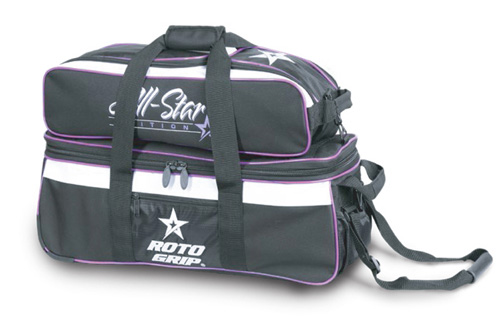 Roto Grip All-Star Carryall 3 Ball Tote Roller (Purple)