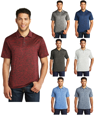 Sport-Tek ST590 Electric Heather Polo (Assorted Colors)